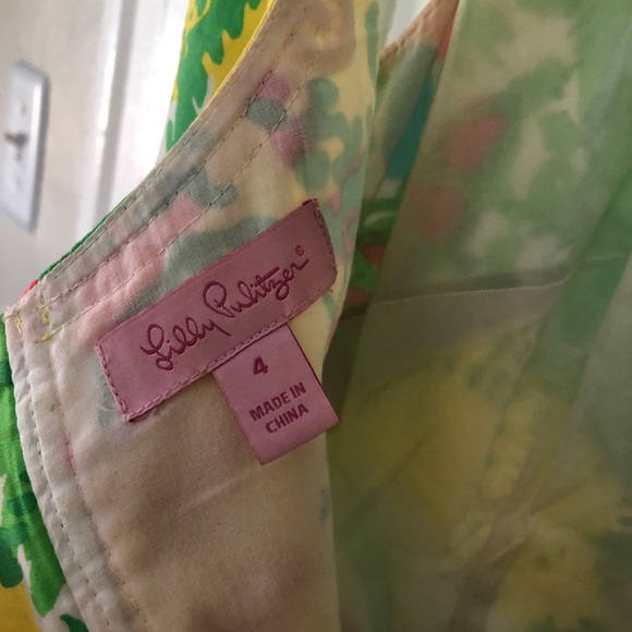 Lilly Pulitzer Shift Sz. 4 - Picture 4 of 5